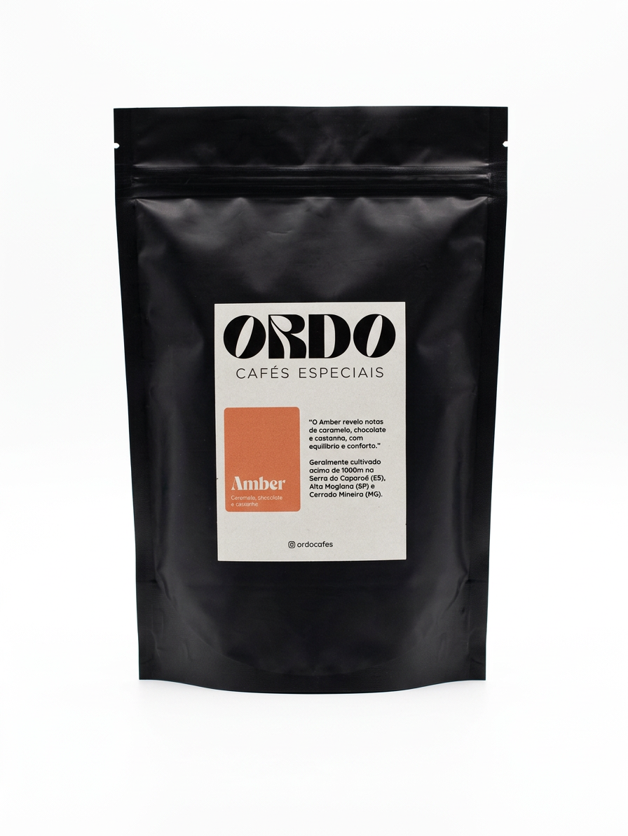Pacote Ordo Amber — café especial brasileiro